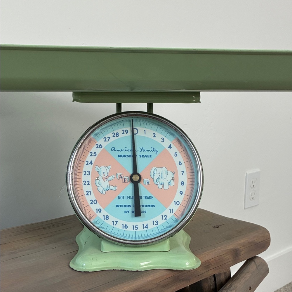 Vintage American Family Nursery Scale